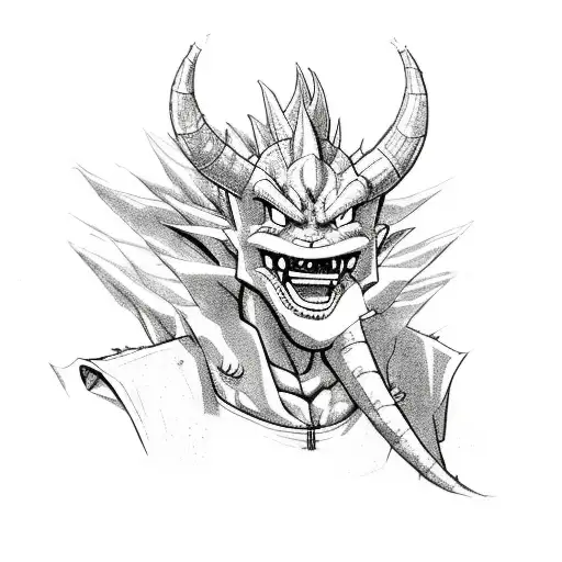 drabon ball z dragon tattoo design idea