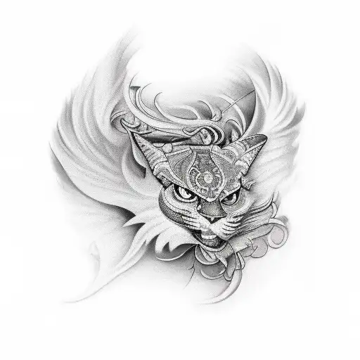 gueixa tattoo design idea