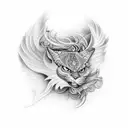 gueixa tattoo design idea