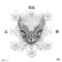 gueixa tattoo design idea