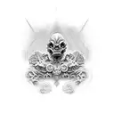 aggrogoth  tattoo design idea