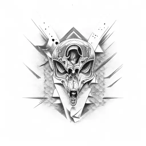 car crash tattoo design idea