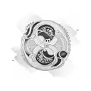 yin yang fish tattoo design idea