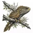 realtree camo pattern tattoo design idea