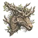 realtree camo pattern tattoo design idea