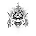 Mahadev tattoo design idea