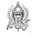 Mahadev tattoo design idea