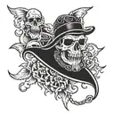 win or die tattoo design idea
