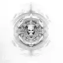 serenity prayer  tattoo design idea