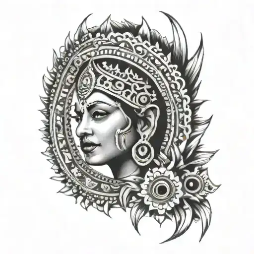 gayathri manthra and tribal arm band tattoo tattoo design idea