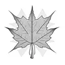 Maple Leaf tattoo design idea