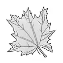 Maple Leaf tattoo design idea