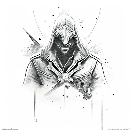 assasins creed tattoo design idea