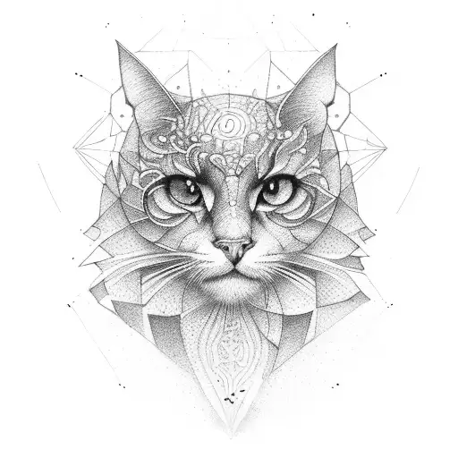 hecat femme aux 3 visages sorciere nature tattoo design idea