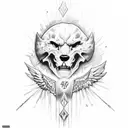 cruz filipenses 4:13 tattoo design idea