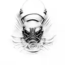 Slipknot Madness Toxic  tattoo design idea