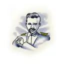 son & father tattoo design idea