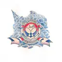 son & father tattoo design idea