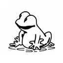 toad tattoo design idea