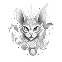 charming, adventure,cute, loveable personality, creative  tattoo design idea