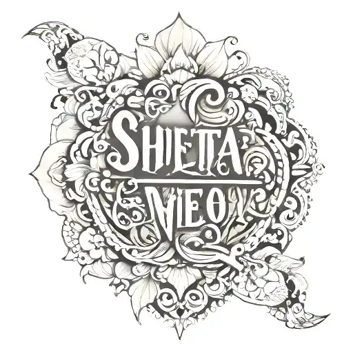 shweta name tattoo design idea