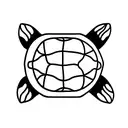Turtle tattoo design idea