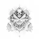 old english font tattoo design idea