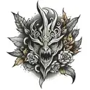 nordic brutal tattoo design idea