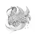 liverbird tattoo design idea