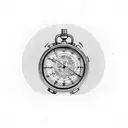 stopwatch for son tattoo design idea