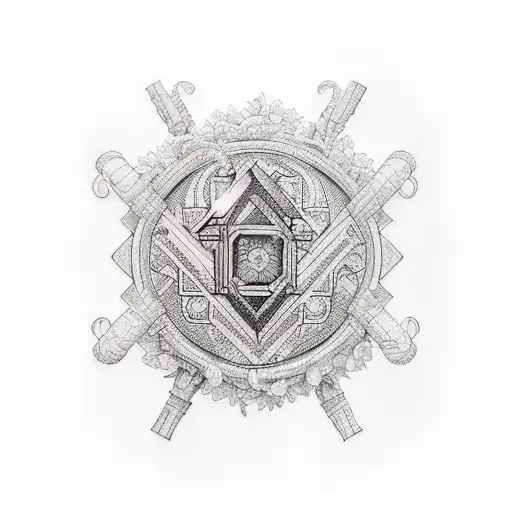 Create a tattoo design that incorporates the beauty of Polish architecture and bridges tattoo design idea