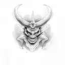 devil tattoo design idea