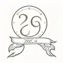 207 area code tattoo design idea
