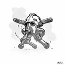 fallout 4 pit boy tattoo design idea