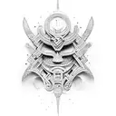 Maori band meaning split personality tattoo design idea