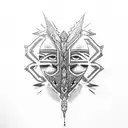 Maori band meaning split personality tattoo design idea