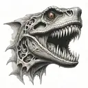 bite tattoo design idea