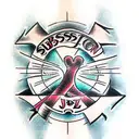 Sub-zero aggression tattoo design idea