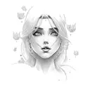 Rapunzel change tattoo design idea