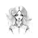 Rapunzel change tattoo design idea