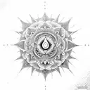 sanskrit mantra tattoo design idea