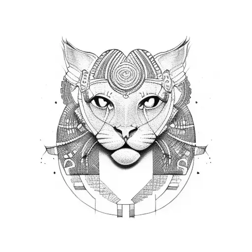 kente tattoo design idea