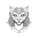 kente tattoo design idea