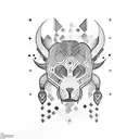 kente tattoo design idea