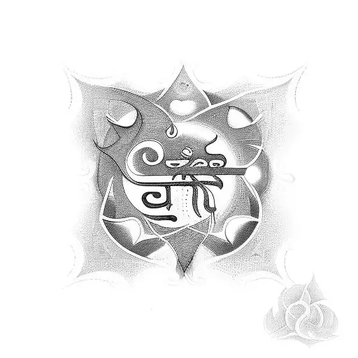 combination of name of my parents ( Rakesh, Rani, Sanjay, Anjana)  tattoo design idea