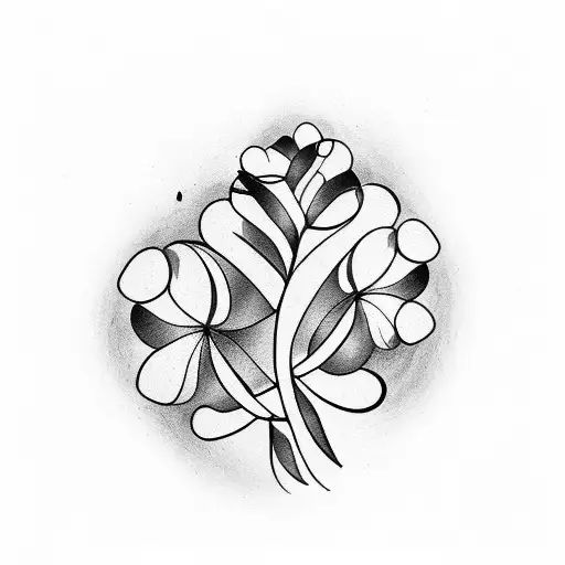 fully pitch black clovers cover up tattoo tattoo design idea