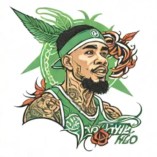 Jayson Tatum tattoo design idea