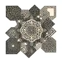 Mosaic pattern inspired by traditional Islamic art tattoo design idea