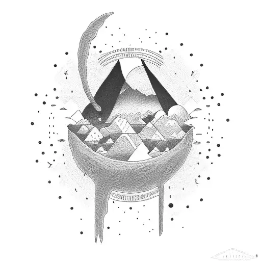 "the world is quiet here" writing tattoo tattoo design idea