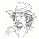 bob dylan art tattoo tattoo design idea